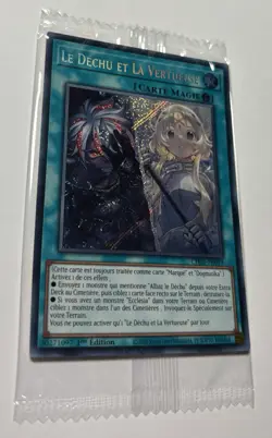 Yu Gi Oh - LE DECHU ET LA VERTUEUSE - CH01-FR019 - Secret - Scellee MINT X - Image 2