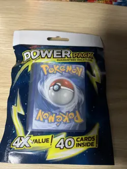 Pokemon Power Pack 40 Card Booster Pack Factory Sealed Guaranteed Holo Rare - Image 1