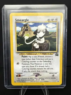Smeargle #32 Black Star Promo WOTC Pokemon Card Vintage 2001 NM Rare TCG - Image 1