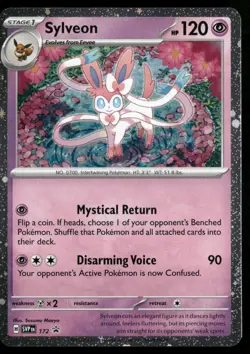 Sylveon - (Cosmos Holo) 172 SV: Scarlet & Violet Promo Cards Pokemon TCG - Image 1