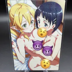 Leafa & Suguha Anime Waifu Card Doujin ACG Goddess Holo - Image 2