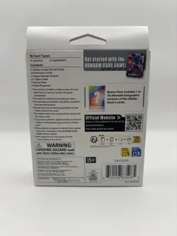 Gundam Card Game Starter Deck ST06 Clan Unity English Version Factory Sealed New - Image 3
