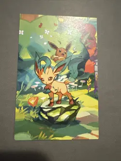 Pokemon TCG: Leafeon Mini Tin Info Card - Prismatic Evolutions 0470 - Image 1