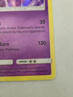Mewtwo 12/18 Holo - Detective Pikachu - Pokemon Card - Image 4