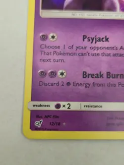 Mewtwo 12/18 Holo - Detective Pikachu - Pokemon Card - Image 5