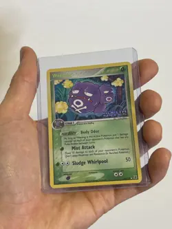 Weezing 33/113 2005 EX Delta Species Pokemon Card TCG Reverse Holo Rare - Lp - Image 3