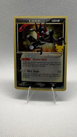 Greninja Gold Star SWSH144 Sword & Shield Promo Cards Holo Pokemon Celebrations - Image 1