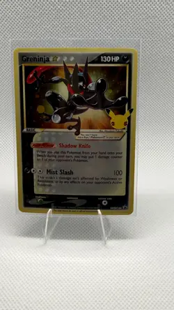 Greninja Gold Star SWSH144 Sword & Shield Promo Cards Holo Pokemon Celebrations - Image 2