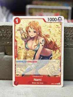 One Piece Card Game Starter Deck Nami Alternate Art - ST01-007 English Edition - Image 1