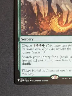 MTG Card - 1x Dig Up NM - The List: Innistrad Crimson Vow - Magic The Gathering - Image 3