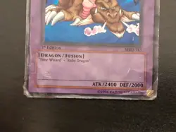 Thousand Dragon #MRD-143 Yugioh Card Secret Rare Heavily Played/Poor Condition - Image 5