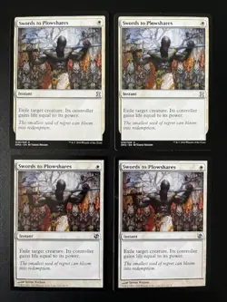 MTG- Swords to Plowshares x4 - Image 1