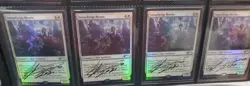 MTG 4 X FOIL STONEFORGE MYSTIC SHADOW SIGNED BY ARTIST Grand Prix Promo - Image 1