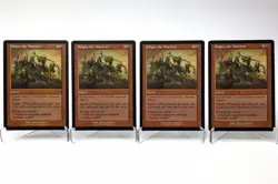 (4) MTG Empty the Warrens (Retro Frame) Dominaria Remastered LP - Image 1