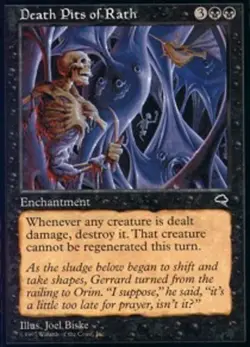 MTG - Death Pits of Rath - Tempest - NM, English Magic FLAT RATE SHIP - Image 1