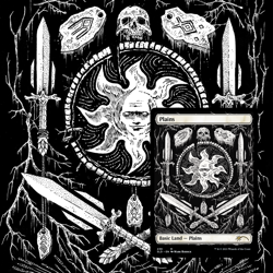 FOIL EDITION MTG Secret Lair The Unfathomable Crushing Brutality of Basic Lands - Image 5