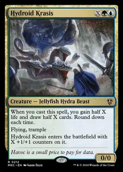 1x Hydroid Krasis NM-Mint, English Commander: Murders at Karlov Manor MTG Magic - Image 1