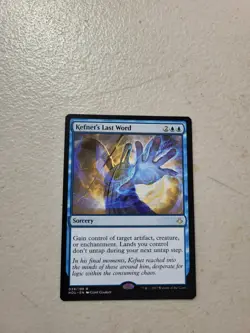Kefnet's Last Word - Hour of Devastation Magic the Gathering MTG LP - Image 1
