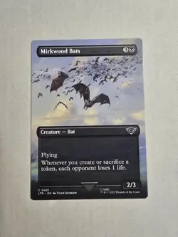 Mirkwood Bats (Borderless) Universes Beyond: the Lord of the Rings - Image 1