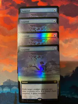 MTG Modern Horizons 2 Suspend Extended Art Foil x 4 - Image 1