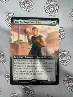 The Cabbage Merchant - Extended Art #203 - Avatar: Eternal - NM MTG - Image 1