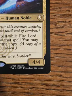 MTG Avatar: The Last Airbender Fire Lord Azula 0220 NM Rare - Image 4