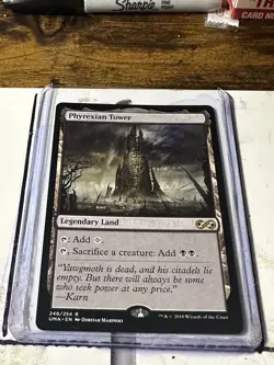 MTG Phyrexian Tower NM Ultimate Masters - Image 1