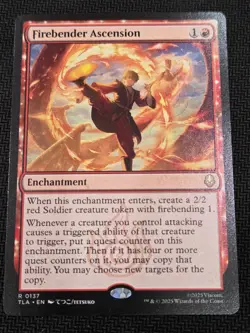 MTG Magic The Gathering -Firebender Ascension -R0137 -NM! ?? - Image 1