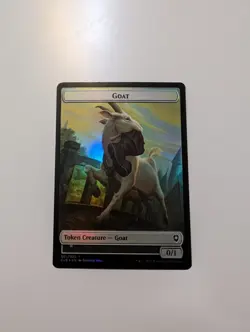 MTG - Treasure/Goat Token (Foil) - Baldur's Gate NM/M Condition - Image 4