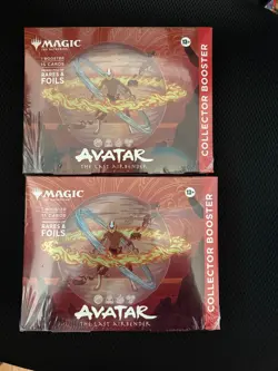 MTG Avatar The Last Airbender (Collector Booster LOT OF 2) BRAND NEW & SEALED - Image 1