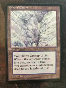 *** ICE AGE Glacial Chasm NM-Mint *** DUTY FREE MtG Magic - Image 1