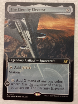 The Eternity Elevator (Extended Art) 354 NM MTG Edge of Eternities Magic - Image 1