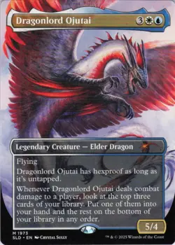 MTG Dragonlord Ojutai (1973) | NM | Secret Lair {SLD} - Image 1