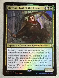 MTG / Reyhan, Last of the Abzan / CM2 / #13 / FOIL / Rare / NM - Image 1