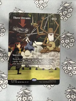 Three Dreams (Borderless) 0008 - Avatar: The Last Airbender TLE MTG NM/M - Image 1