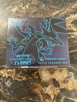 Pokemon TCG: Phantasmal Flames Pokemon Center ETB Factory Sealed - Image 1