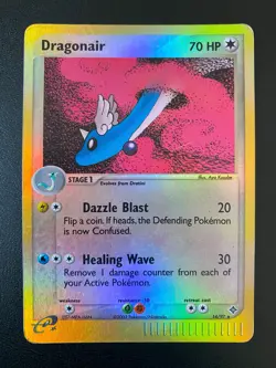 POKEMON DRAGONAIR REVERSE HOLO FOIL 14/97 EX DRAGON ENGLISH MP - Image 1