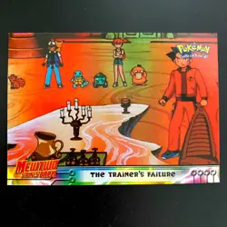 The Trainers Failure 22 Mewtwo Strikes Back Topps Pokemon Card Series 1 - Topps - Image 2