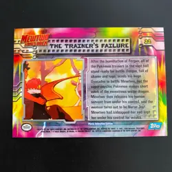 The Trainers Failure 22 Mewtwo Strikes Back Topps Pokemon Card Series 1 - Topps - Image 5