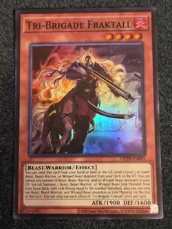 Yugioh OTS Tournament Pack 29 OP29-en005 Tri-brigade Fraktall NM - Image 1