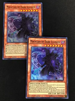 YUGIOH MAGICIAN OF DARK ILLUSION TDIL-EN017 1ST SUPER X2 (LP) - Image 1