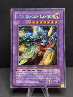 Yu-Gi-Oh! TCG XYZ-Dragon Cannon BPT-010 Secret Rare LP - Image 1