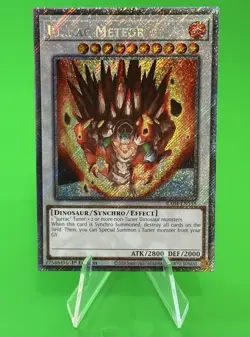 Yu-Gi-Oh Quarter Century Stampede Jurrac Meteor PSR RA04-EN139 NM!!! - Image 1