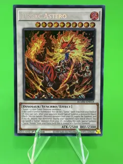 Yu-Gi-Oh Battles Of Legend Monster Mayhem Jurrac Astero SR BLMM-EN018 NM!!! - Image 1