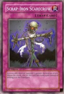 Yugioh! LP Scrap-Iron Scarecrow - 5DS2-EN038 - Common - 1st Edition Lightly Play - Image 1