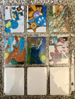 RARE Japanese Vending Machine Pokemon Trading Card Game Vintage Lot 1996 - Image 2