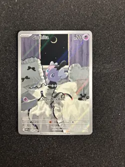Gothita 124/086 SV8 Twilight Masquerade Illustration Rare Holo Pokemon Card MINT - Image 1