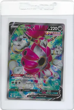 Hoopa V - 253/264 - Pokemon Fusion Strike Sword & Shield Full Art Rare Card NM - Image 1