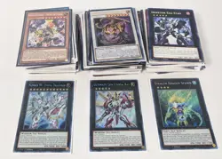 Yu-Gi-Oh! Bulk Lot of 200 Cards (Moderately Played to NM Condition) - Image 1