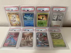 8 Cards Pokemon PSA lot PSA 8 PSA 9 COLLECTION - Image 1